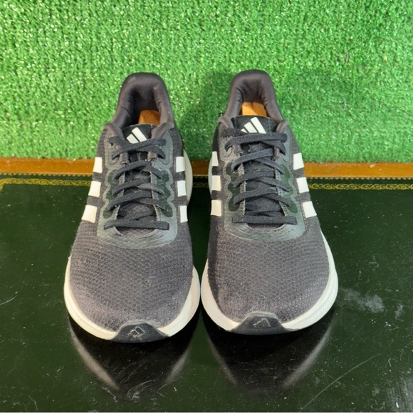 Aidas Runfalcon 3.0 Running Shoes Cloudfoam Core Black White HQ3790 Men Size 11 - Picture 2 of 6